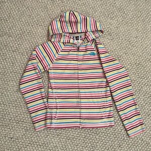 Girls North Face Fleece Jacket Size Medium 10/12